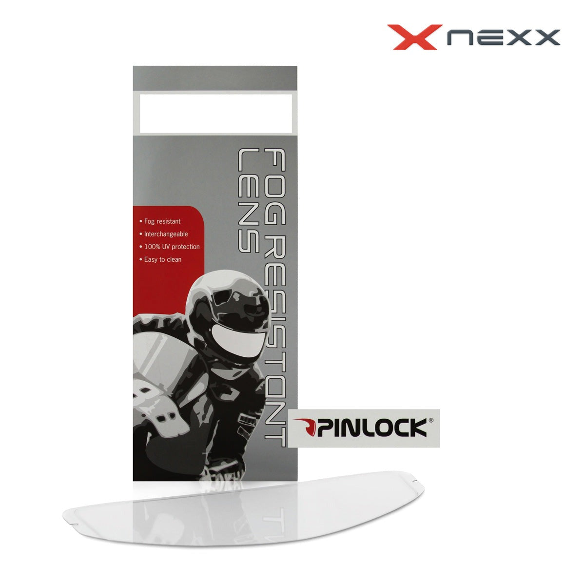 Pinlock anti-embaciamento para capacete NEXX — Motorvisor