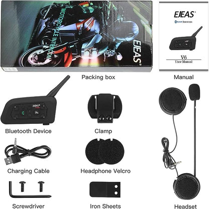 Moto-Gegensprechanlage – EJEAS V6 Pro (1200 m)