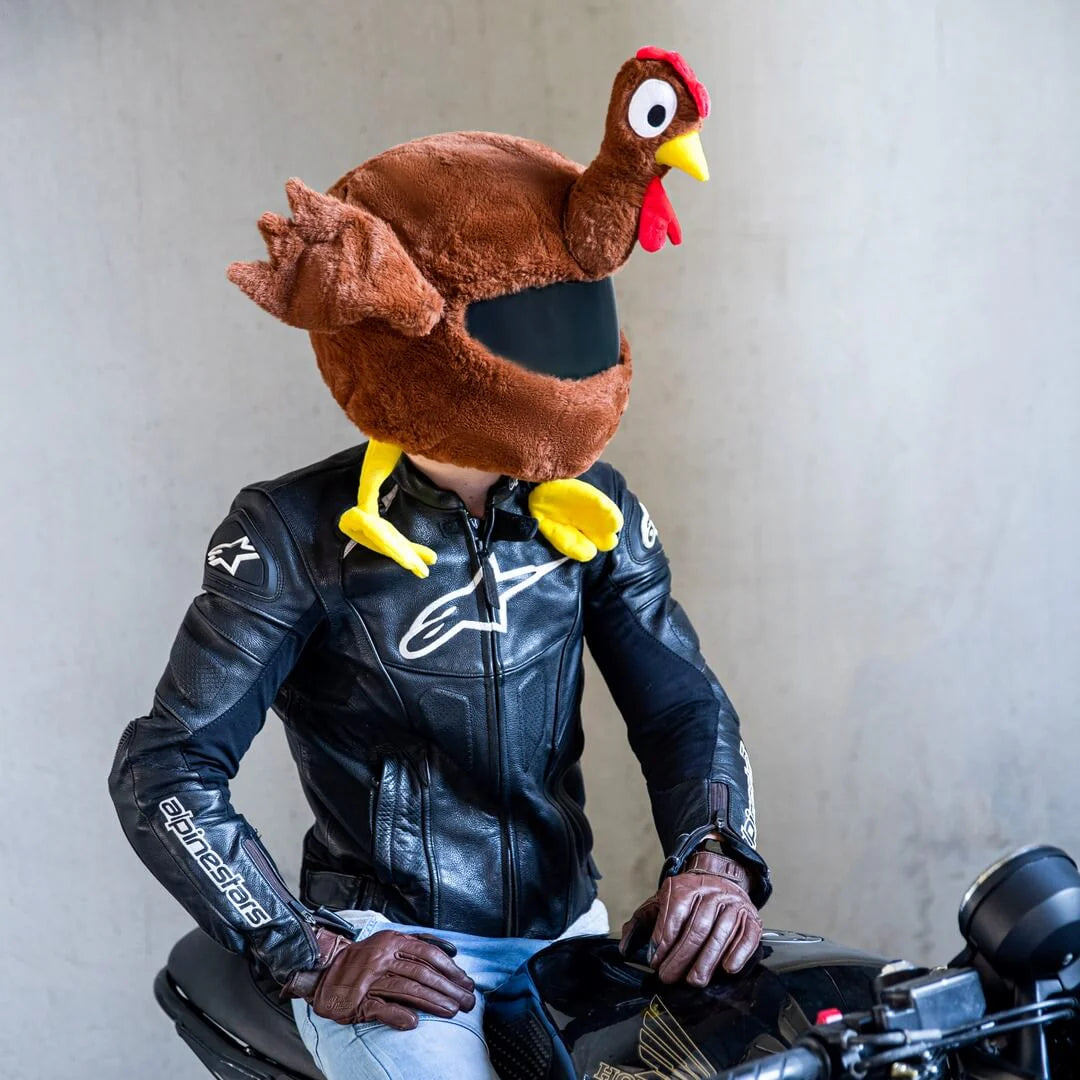 Motorradhelmbezug - Huhn