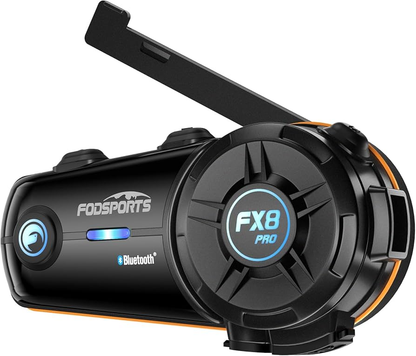 2x Motorrad-Gegensprechanlage – Fodsports FX8 AIR – Bluetooth 5.0