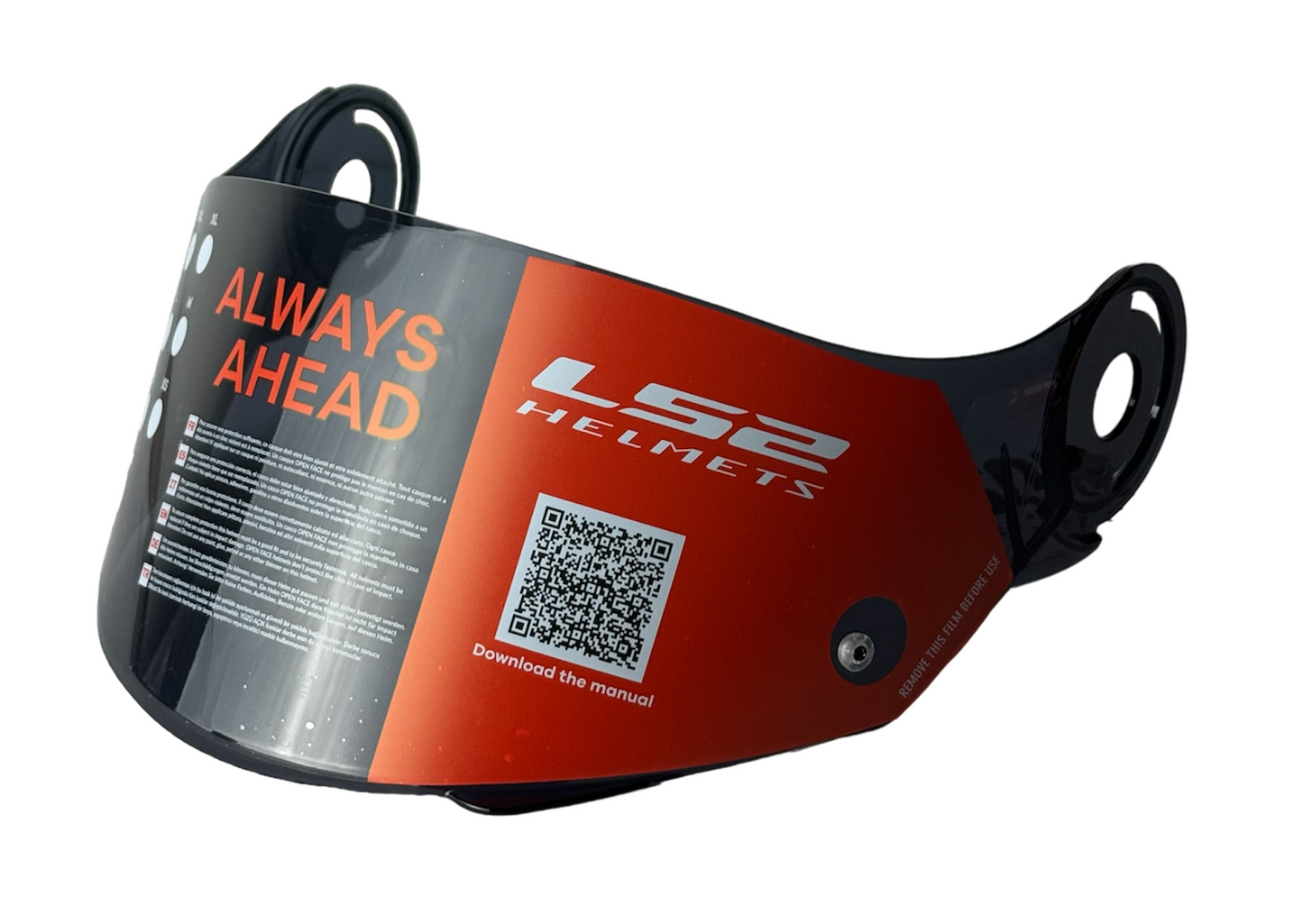 Visor for LS2 - FF345 ROUTE