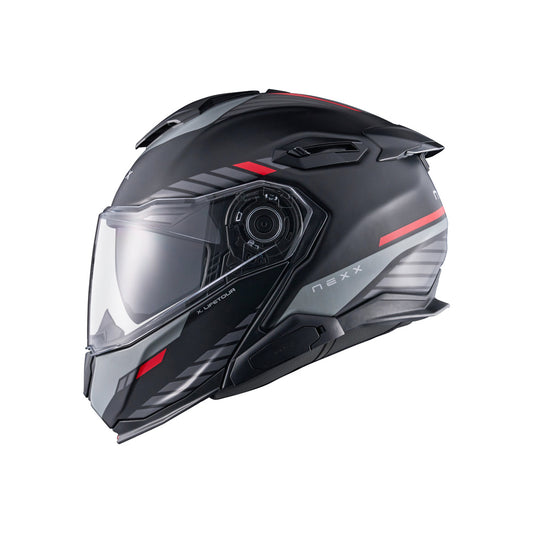 NEXX X.LIFETOUR GLOBE ROJO NEGRO MATTE