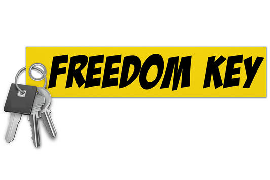 SCHLÜSSELANHÄNGER – FREEDOM KEY