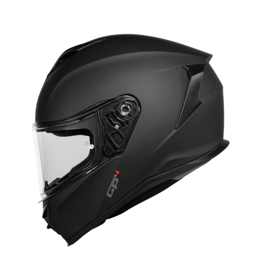 CMS GP4 SCHLICHT SCHWARZ MATT
