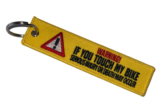 SCHLÜSSELANHÄNGER – WARNING