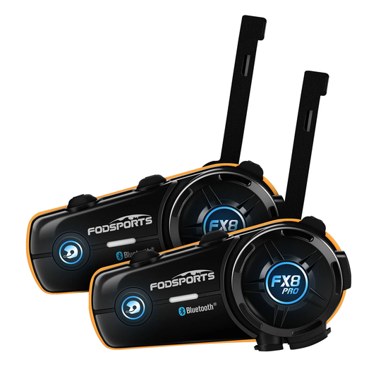 2x Motorrad-Sprechanlagen - Fodsports FX8 PRO