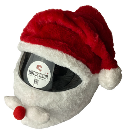 Weihnachtsmann-Plüsch für Helm