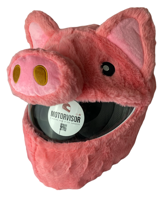 Motorradhelmbezug - Schweinchen